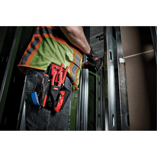 Compact Utility Pouch, Multiple Tool Holder, Nylon, 7 Pockets PB Rental Co. Ltd.