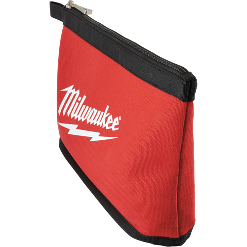Zipper Pouch, Canvas, 1 Pockets, Black/Red PB Rental Co. Ltd.