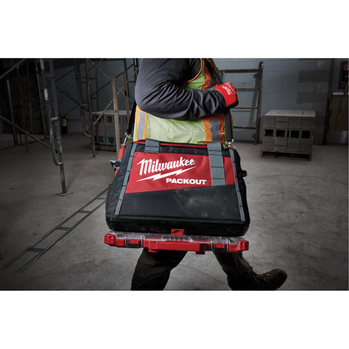 Packout Tool Bag, Ballistic Nylon, 2 Pockets, Black/Red PB Rental Co. Ltd.
