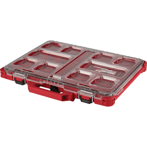Organisateur profil&eacute; Packout, 19-3/4" x 16-2/5" x 2-1/2", Noir/Rouge PB Rental Co. Ltd.