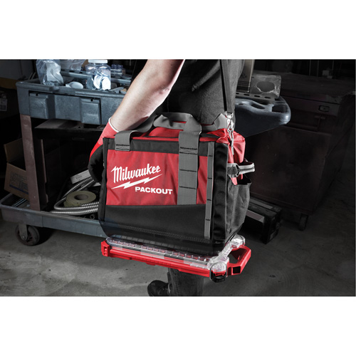 Packout Compact Low-Profile Organizer, 16-2/5" x 9-3/4" x 2-1/2", Black/Red PB Rental Co. Ltd.