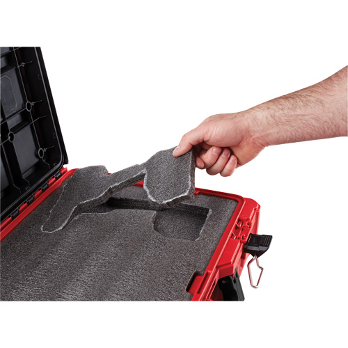 Packout Tool Case with Customizable Insert, 20-7/10" x 15-1/5" x 6-1/5", Black/Red PB Rental Co. Ltd.