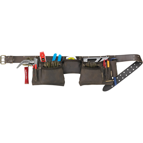 Constructor's Tool Belt, Leather, Tan PB Rental Co. Ltd.