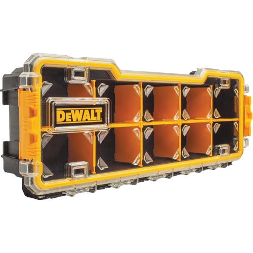 Organisateur avec compartiments PRO, 6-5/8" la x 17-5/8" p x 2-7/8" h, Noir/Jaune PB Rental Co. Ltd.