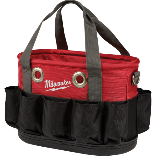 Utility Oval Bag, Ballistic Nylon, 24 Pockets, Black/Red PB Rental Co. Ltd.