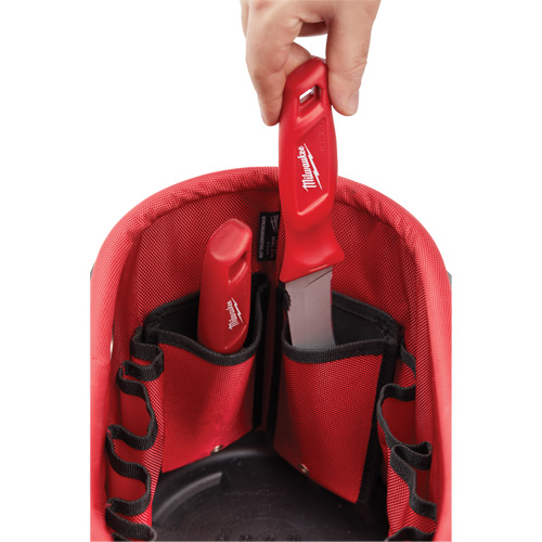 Aerial Utility Oval Bag, Ballistic Nylon, 14 Pockets, Black/Red PB Rental Co. Ltd.