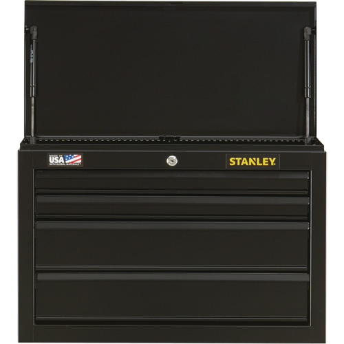 100 Series Tool Chest, 26" W, 4 Drawers, Black PB Rental Co. Ltd.