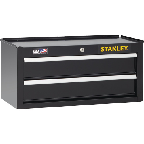 300 Series Middle Tool Chest, 26" W, 2 Drawers, Black PB Rental Co. Ltd.