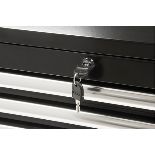 Coffre &agrave; outils industriel, 26" la, 4 tiroirs, Noir PB Rental Co. Ltd.