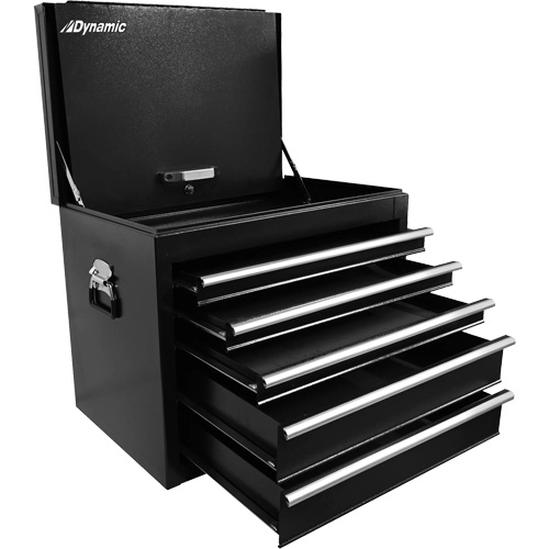 Truck Tool Box, 27" W, 5 Drawers, Black PB Rental Co. Ltd.