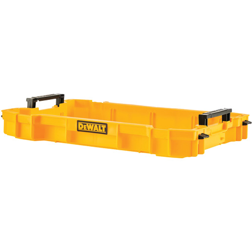 Plateau d'outils peu profond ToughSystem, 18-2/5" x 12" x 2-1/3", Jaune PB Rental Co. Ltd.