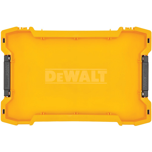 Plateau d'outils peu profond ToughSystem, 18-2/5" x 12" x 2-1/3", Jaune PB Rental Co. Ltd.