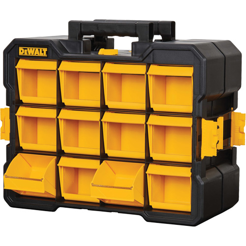 Organisateur Flip-Bin, 3-7/8" la x 17-3/4" p x 13-7/8" h, Noir/Jaune PB Rental Co. Ltd.