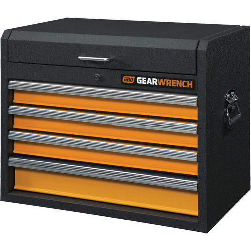 Coffre &agrave; outils de s&eacute;rie GSX, 26" la, 4 tiroirs, Noir/Orange PB Rental Co. Ltd.
