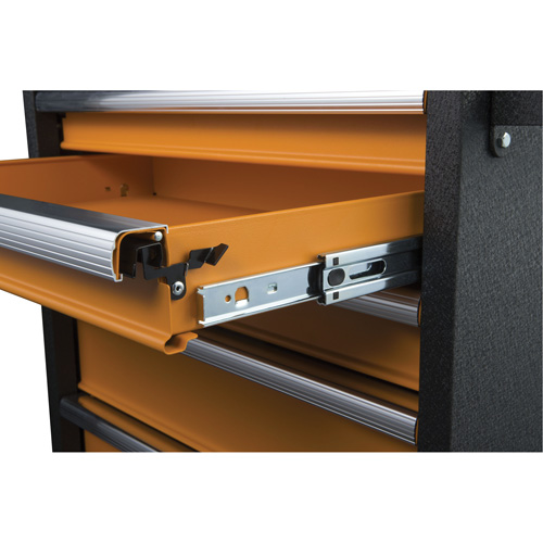 Coffre &agrave; outils de s&eacute;rie GSX, 26" la, 4 tiroirs, Noir/Orange PB Rental Co. Ltd.