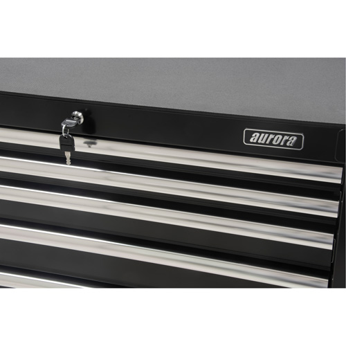 Industrial Tool Cart, 6 Drawers, 39" W x 20-4/5" D x 38-1/2" H, Black PB Rental Co. Ltd.