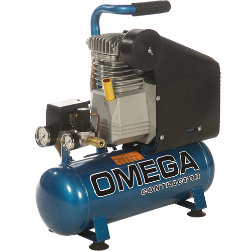 Portable Contractor Series Compressors - Oil Lube, Direct Drive, Electric, 2.6 Gal. (3.2 US Gal), 125 PSI, 115/1 V PB Rental Co. Ltd.