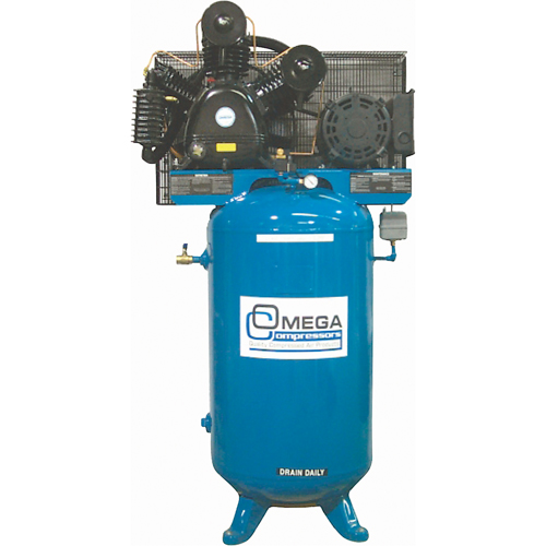 Industrial Series Air Compressors - Vertical Compressors - Two Stage, 66.6 Gal. (80 US Gal) PB Rental Co. Ltd.