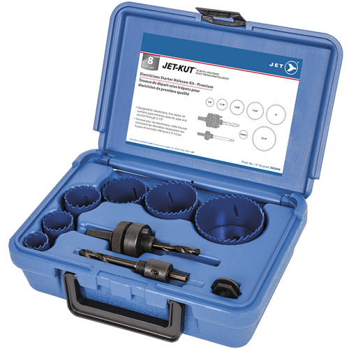 Coffret de scies-cloches haut de gamme pour &eacute;lectriciens, 8 morcea PB Rental Co. Ltd.
