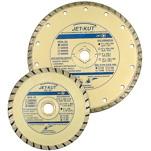 Lame diamant Turbo de premi&egrave;re qualit&eacute; JET-KUT PB Rental Co. Ltd.