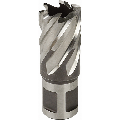 Fraise annulaire, Diam&egrave;tre de 3/4", Acier rapide, Profondeur de la coupe de 3", Tige 3/4" PB Rental Co. Ltd.