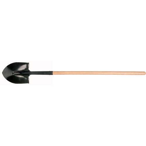 Pelle ronde, Lame Acier durci, Bois dur, Manche Droit PB Rental Co. Ltd.