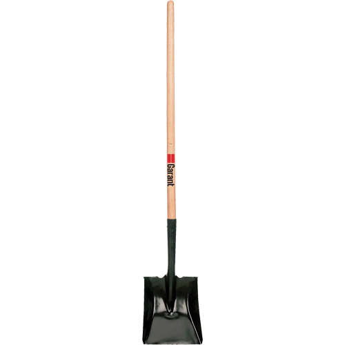Square Point Shovel, Wood, Tempered Steel Blade, Straight Handle, 42" Long PB Rental Co. Ltd.