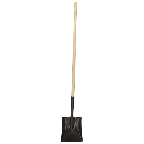 Square-Point Shovel, Wood, Tempered Steel Blade, Straight Handle, 49-1/2" Long PB Rental Co. Ltd.