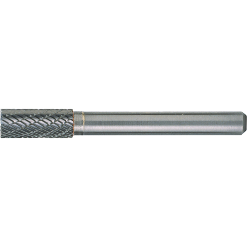Solid Carbide Burrs - Cylinder Shape with End Cut, SB-14, 3/16" Dia., 1/4" Shank, 5/8" Depth of Cut PB Rental Co. Ltd.