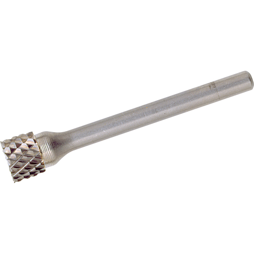 Solid Carbide Burrs - Cylinder Shape with End Cut, SB-1, 1/4" Dia., 1/4" Shank, 5/8" Depth of Cut PB Rental Co. Ltd.