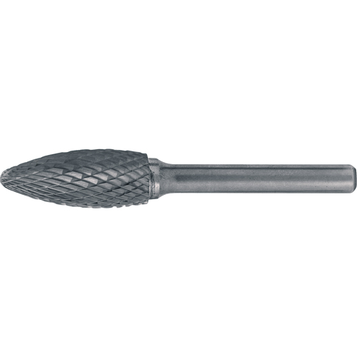 Fraises au carbure solide - Forme de flamme, 5/16" dia., 1/4" Tige PB Rental Co. Ltd.