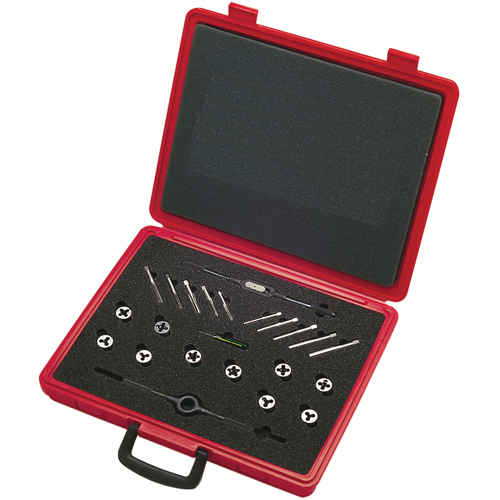 Tap & Die Sets with Production Hand Taps and Carbon Steel Round Adjustable Dies, 20 Pieces PB Rental Co. Ltd.
