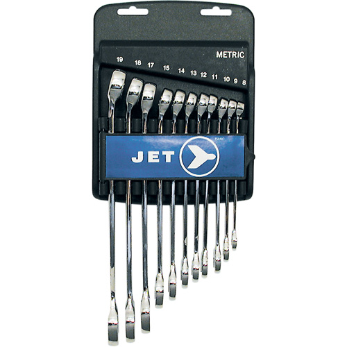 Fully Polished Long Pattern Combination Wrench Set, Combination, 11 Pieces, Metric PB Rental Co. Ltd.