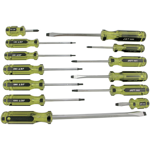 JHMSS-13 Jumbo Handle Mechanic's Screwdriver Set, 13 Pcs., Magnetic PB Rental Co. Ltd.