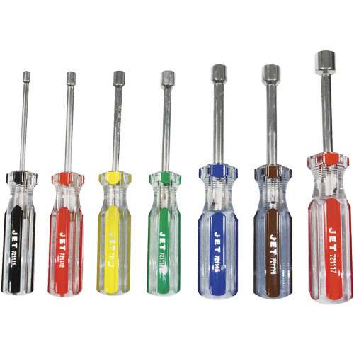 NDS-07 Jumbo Handle Nut Driver Set, 7 Pcs., Magnetic, Imperial PB Rental Co. Ltd.