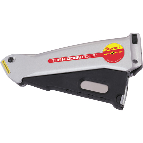 Hidden Edge&reg; Knife, 19 mm, Steel, Aluminum Handle PB Rental Co. Ltd.