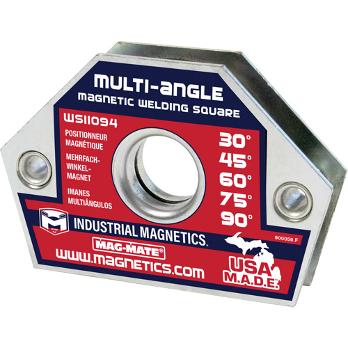 Magnetic Welding Squares, 4-3/8" L x 3/4" W x 3" H, 55 lbs. PB Rental Co. Ltd.