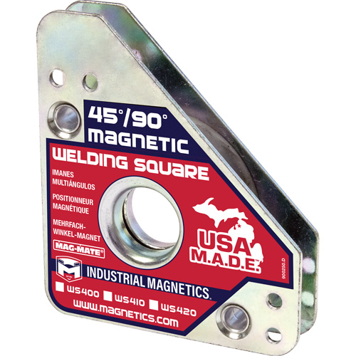 Magnetic Welding Squares, 3-3/4" L x 3/4" W x 4-3/8" H, 75 lbs. PB Rental Co. Ltd.