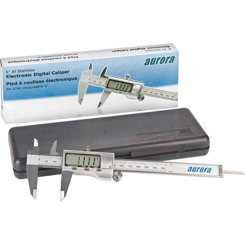 Electronic Digital Calipers, 0.001" (0.03 mm) Resolution, 0 - 6" (0 - 152 mm) Range PB Rental Co. Ltd.