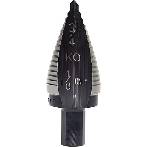 Step Drill Bit, 1-1/8" - 1-1/8" , 5/32" Increments, High Speed Steel PB Rental Co. Ltd.