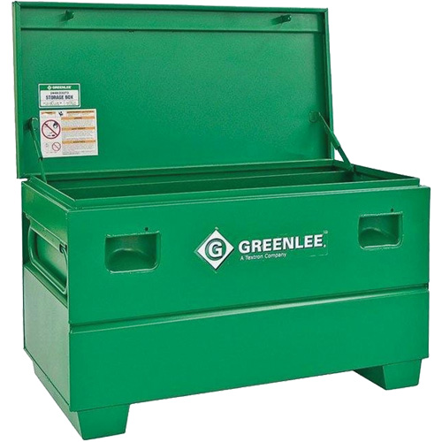 Jobsite Chest, 48" x 24" x 25", Steel, Green PB Rental Co. Ltd.