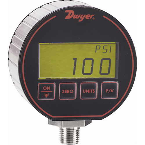 Pressure Gauge, 3" , 15 psi, Bottom Mount, Digital PB Rental Co. Ltd.