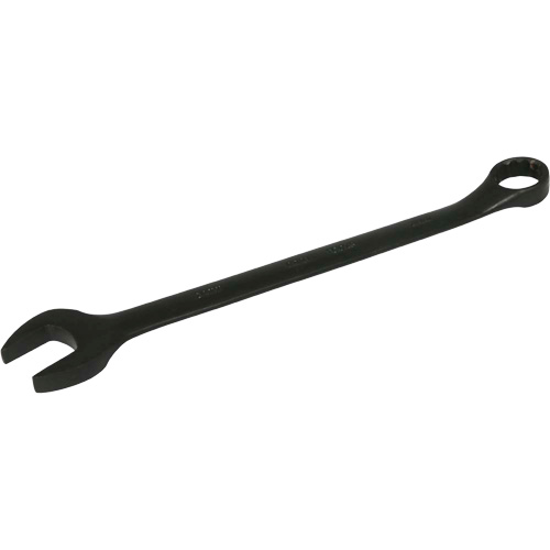 Flat Shank Combination Wrench, 12 Point, 24 mm, Black Oxide Finish PB Rental Co. Ltd.
