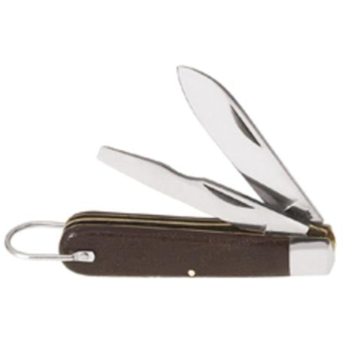 Couteau de poche &agrave; 2 lames, 2-1/2" lame, lame en Acier au carbone, poign&eacute;e en Plastique PB Rental Co. Ltd.