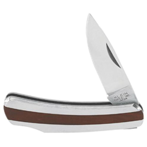 Couteau de poche avec lame &agrave; pointe tombante, 2-1/4" lame, lame en Acier inoxydable, poign&eacute;e en Acier inoxydable PB Rental Co. Ltd.