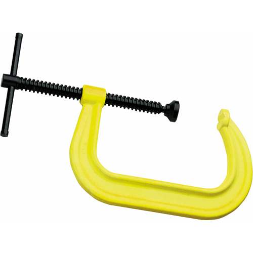Hi-Vis Safety C-Clamp, 3" (76 mm) Capacity, 2-1/2" (64 mm) Throat Depth PB Rental Co. Ltd.