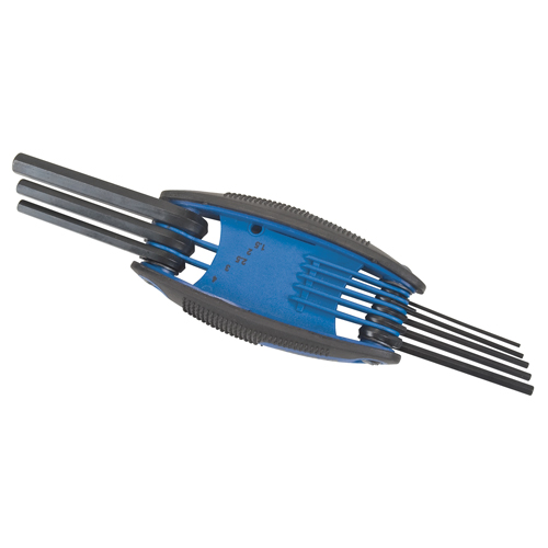 Folding Hex Key Set, 8 Pcs., Metric PB Rental Co. Ltd.