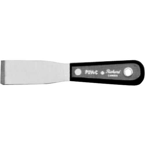 Putty Knife Chisel, Steel Blade, 1-1/4" Wide, Polypropylene Handle PB Rental Co. Ltd.