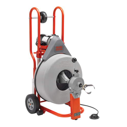 Drum Machine Drain Cleaner K-750, Electric, 3/4" x 100' PB Rental Co. Ltd.