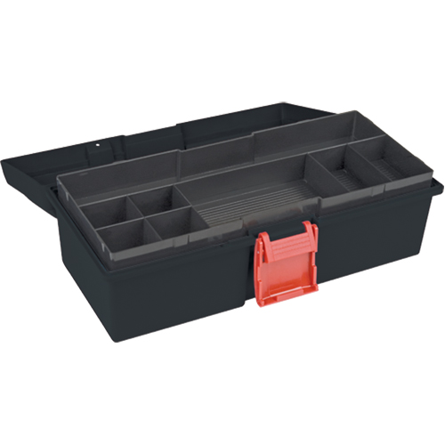 Coffre &agrave; outils robuste, 15" la x 7" p x 5-1/2" h, Noir PB Rental Co. Ltd.
